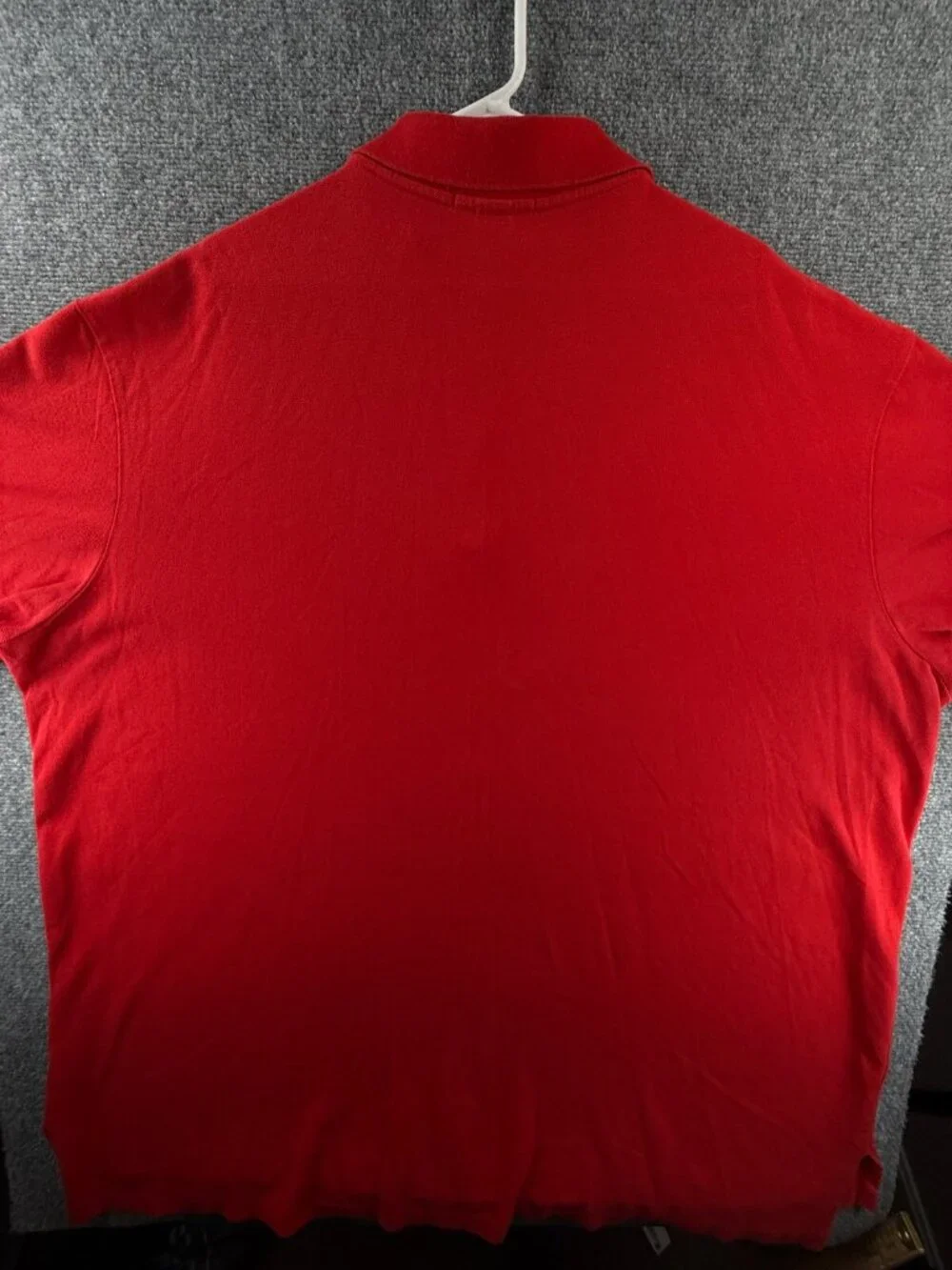 Polo Ralph Lauren Red Big Polo Shirt Short Sleeve Knit Mesh 3XLT Tall Cotton